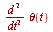 diff(theta(t), t, t)